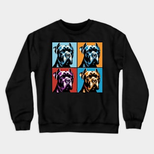 Cane Corso Pop Art - Dog Lover Gifts Crewneck Sweatshirt